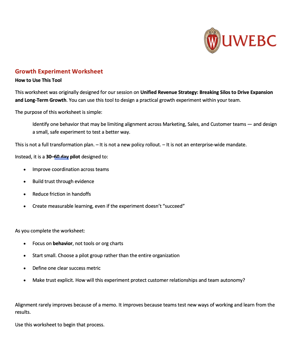 5. Growth Experiment Worksheet thumbnail